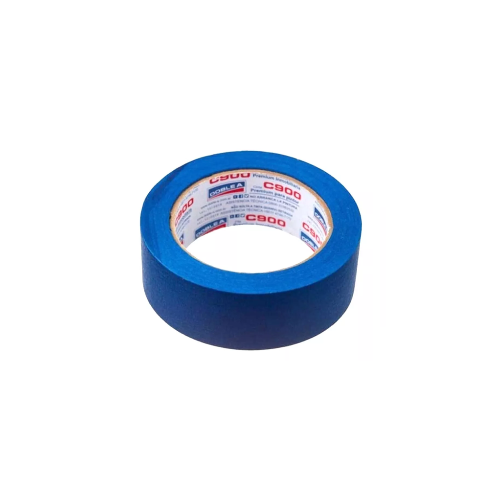 CINTA OBRA UV900 AZUL 36 X 40 MTS DOBLE A - DAN00015