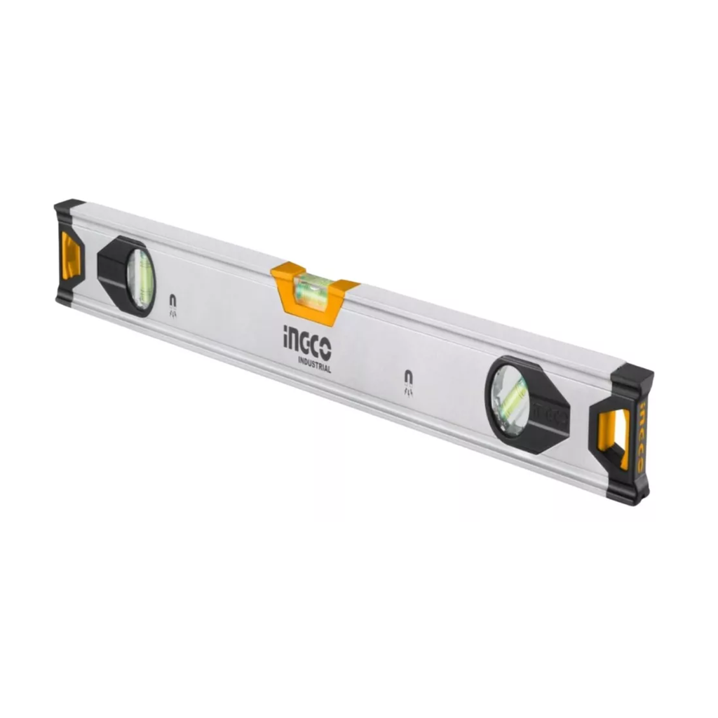 NIVEL DE ALUMINIO INGCO 40CM 3 BURB. HSL38040M