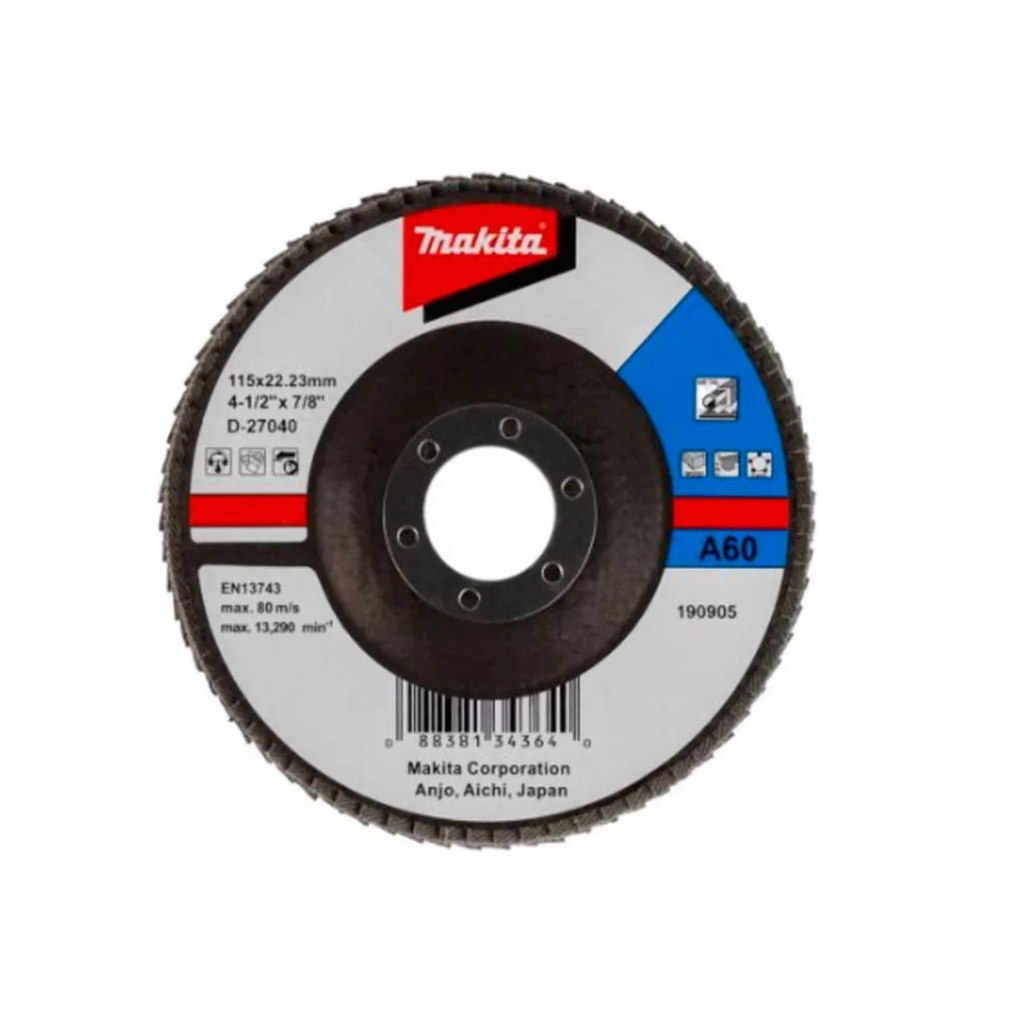DISCO FLAP MAKITA 115 MM A60 D-27040