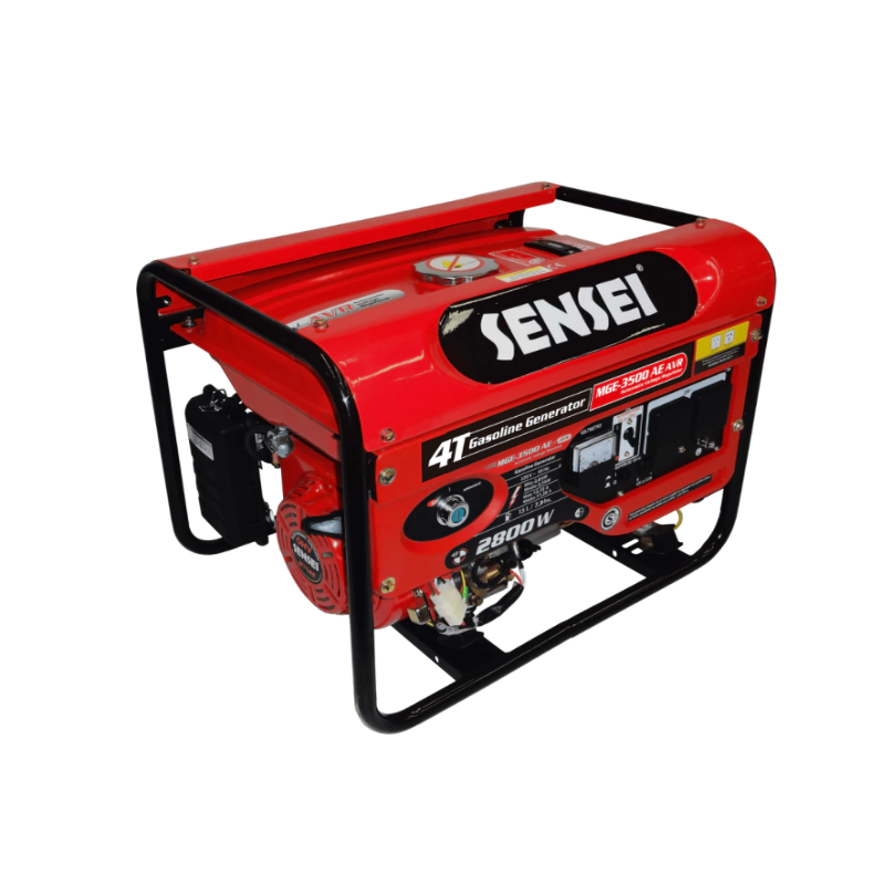 GENERADOR SENSEI 2500W MONOFASICO AM/AE CON AVR  - Mge-3500 Ae Avr