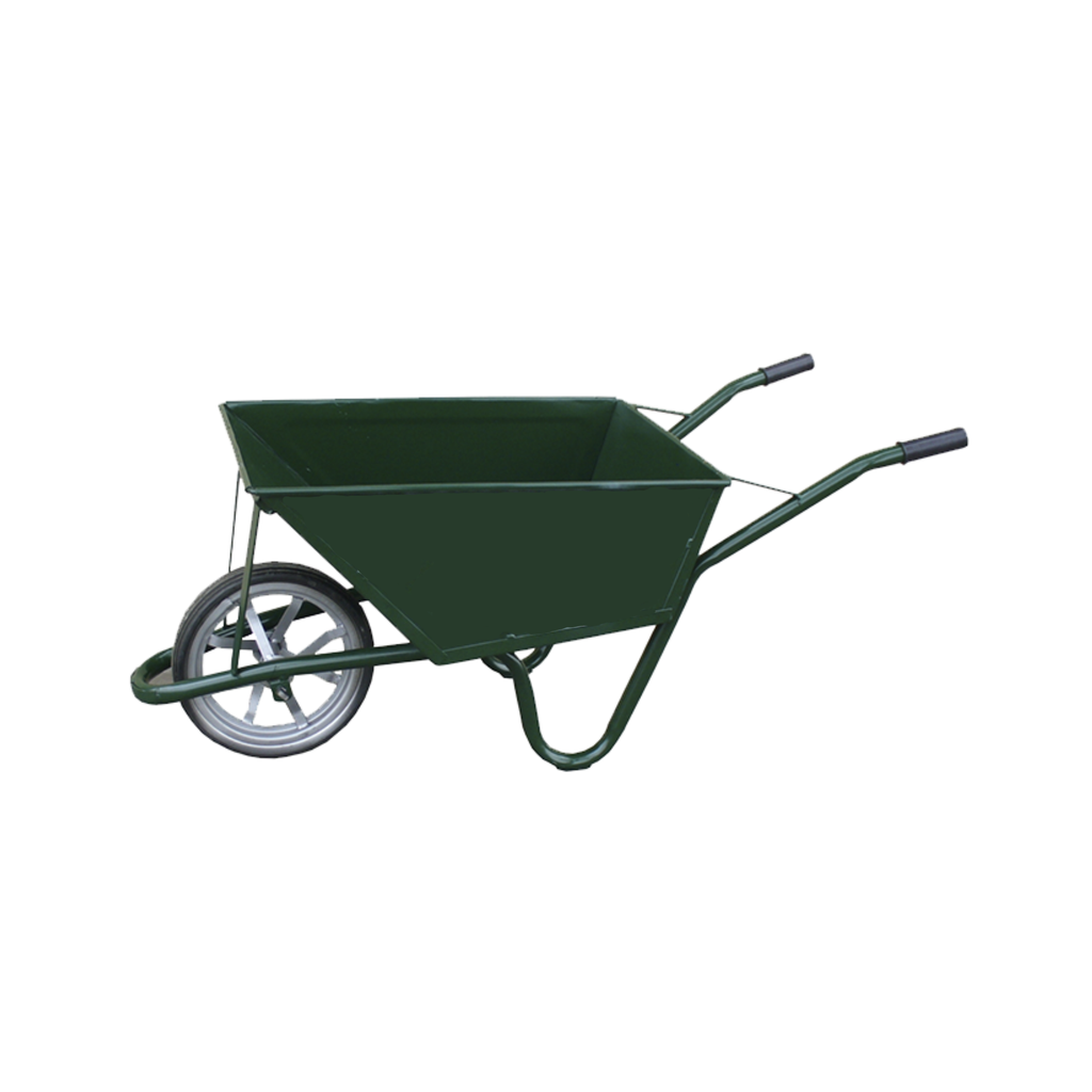 CARRETILLA CUART. POLO PS16 85Lts RUEDA RAYO GOMA - c132