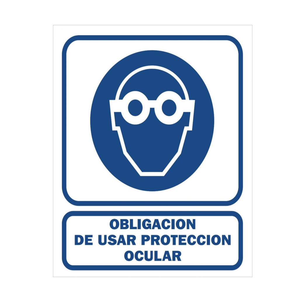 CARTEL 40*45 "OBLIG. OCULAR"