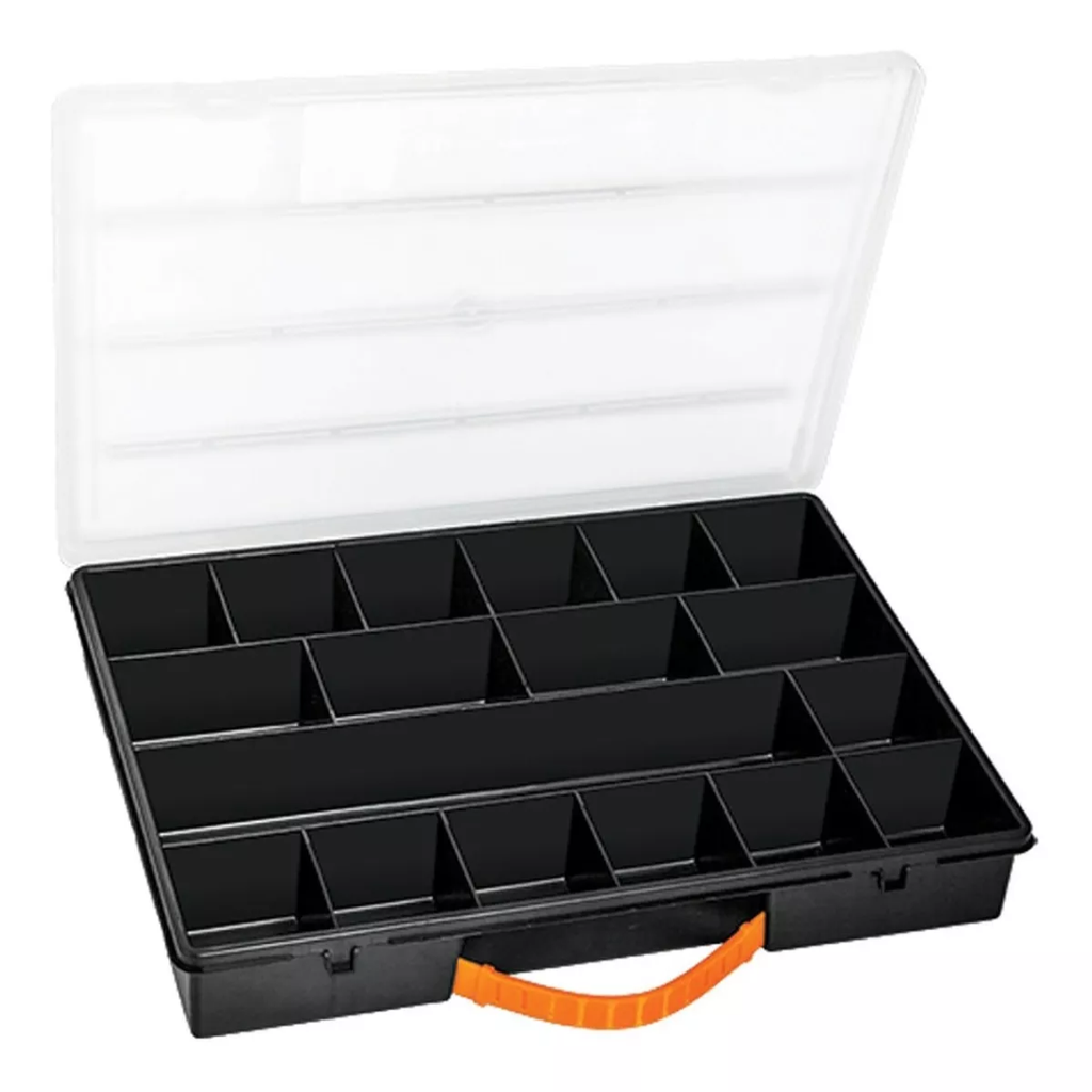 CAJA DE HERRAMIENTAS ORGANIZADOR TRUPER 18 COMPARTIMIENTOS - 11825
