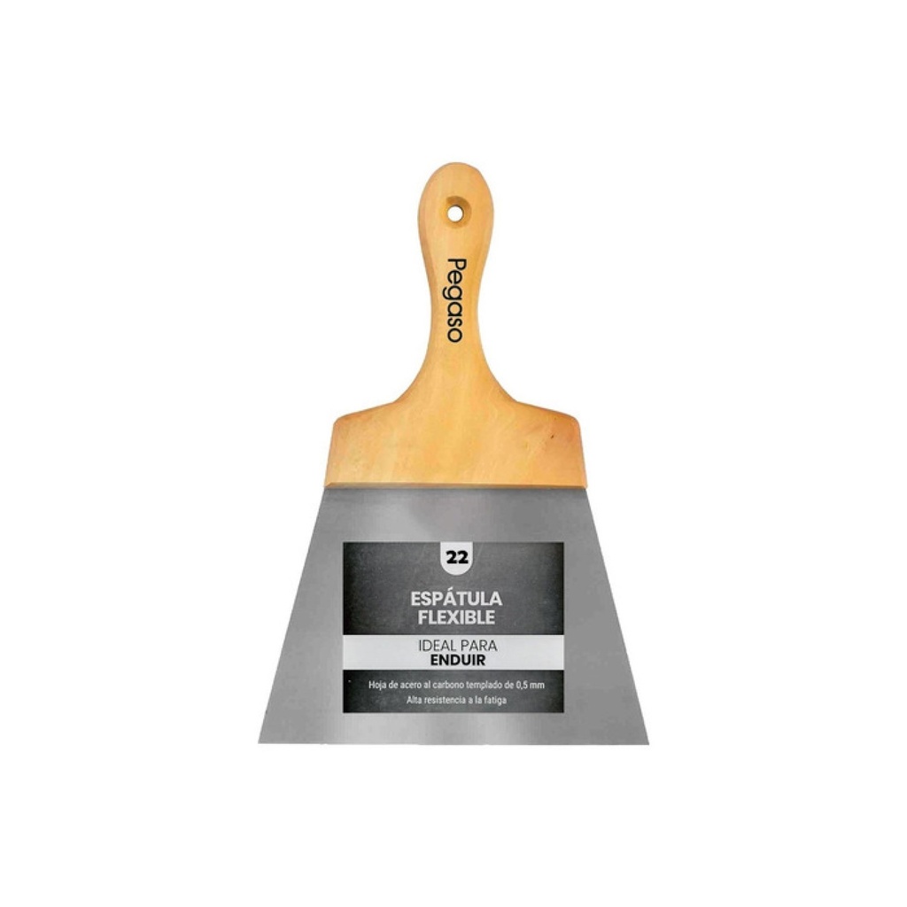 ESPATULA PEGASO CABO DE MADERA 22 CM ULTRA FLEXIBLE EUF-22