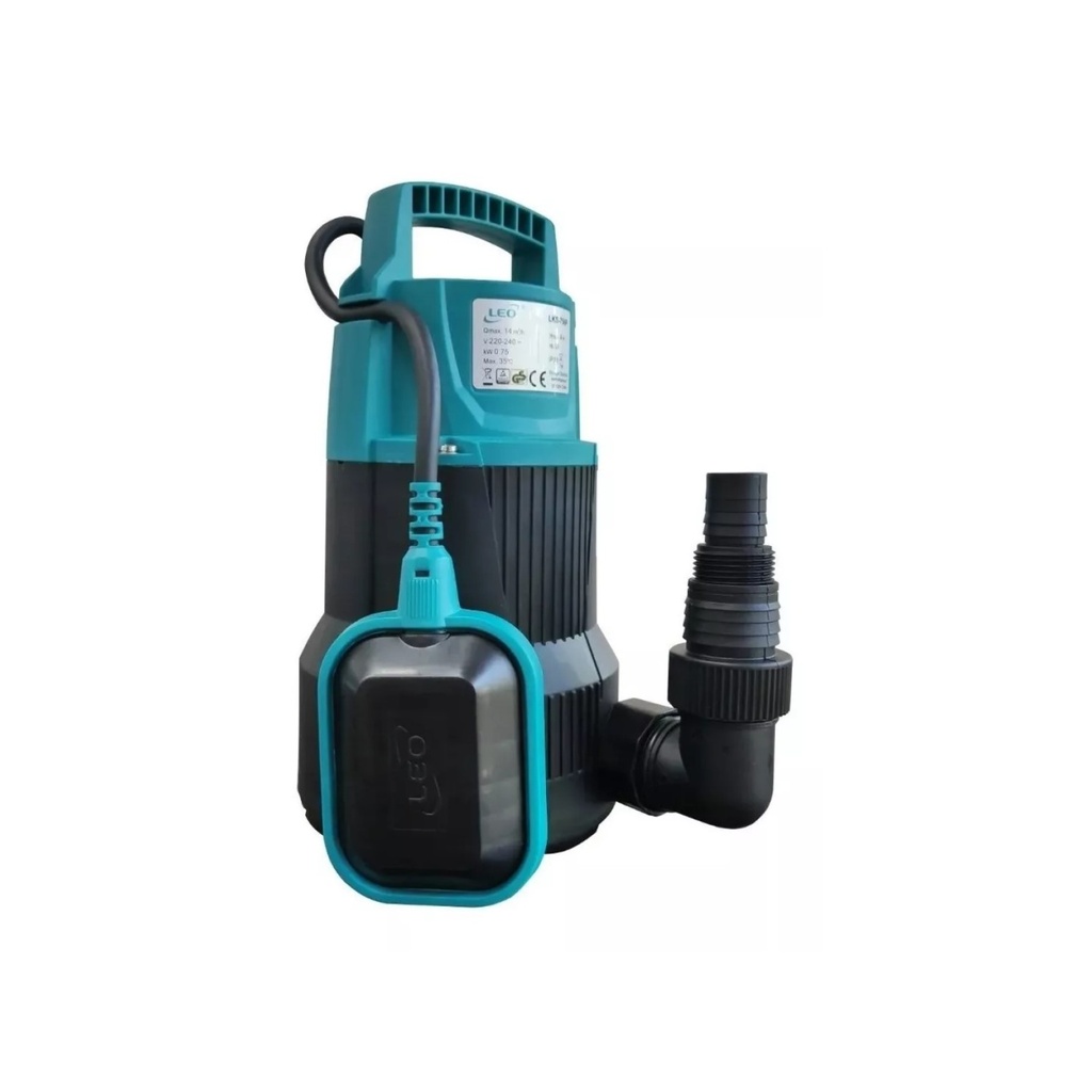 BOMBA SUMERGIBLE LEO 1 HP AGUA LIMPIA  LKS-756P - H.LK.2.0010.M