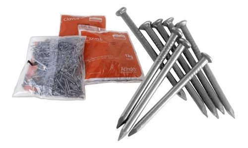 Clavos Acindar 2 1/2 Pulgadas Punta Paris X 1 Kg CPP25