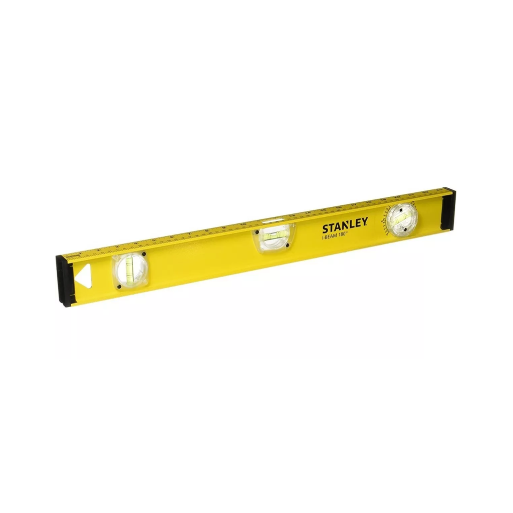 NIVEL ALUMINIO STANLEY 60Cm I-BEAM 180° - 42-324