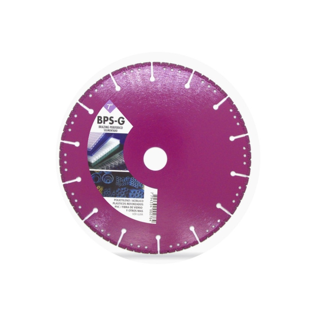 DISCO RECUB. C/DIAM. ALIAFOR GRANO GRUESO - BPS-7G