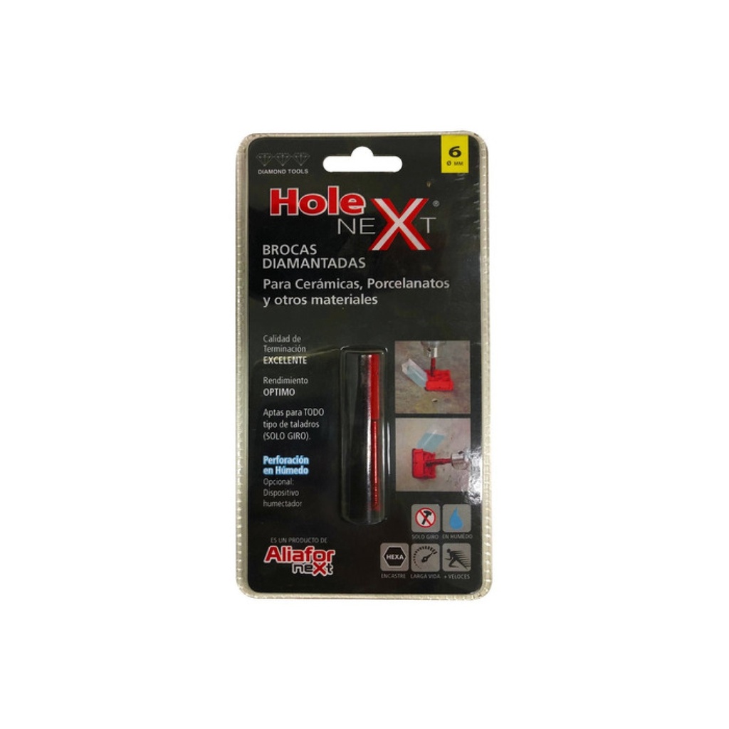 MECHA DIAMANTADA ALIAFOR NEXT 6MM - BDA-6