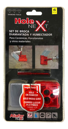 Set Mecha Diamantada Aliafor Next 6MM - BDA-S6 