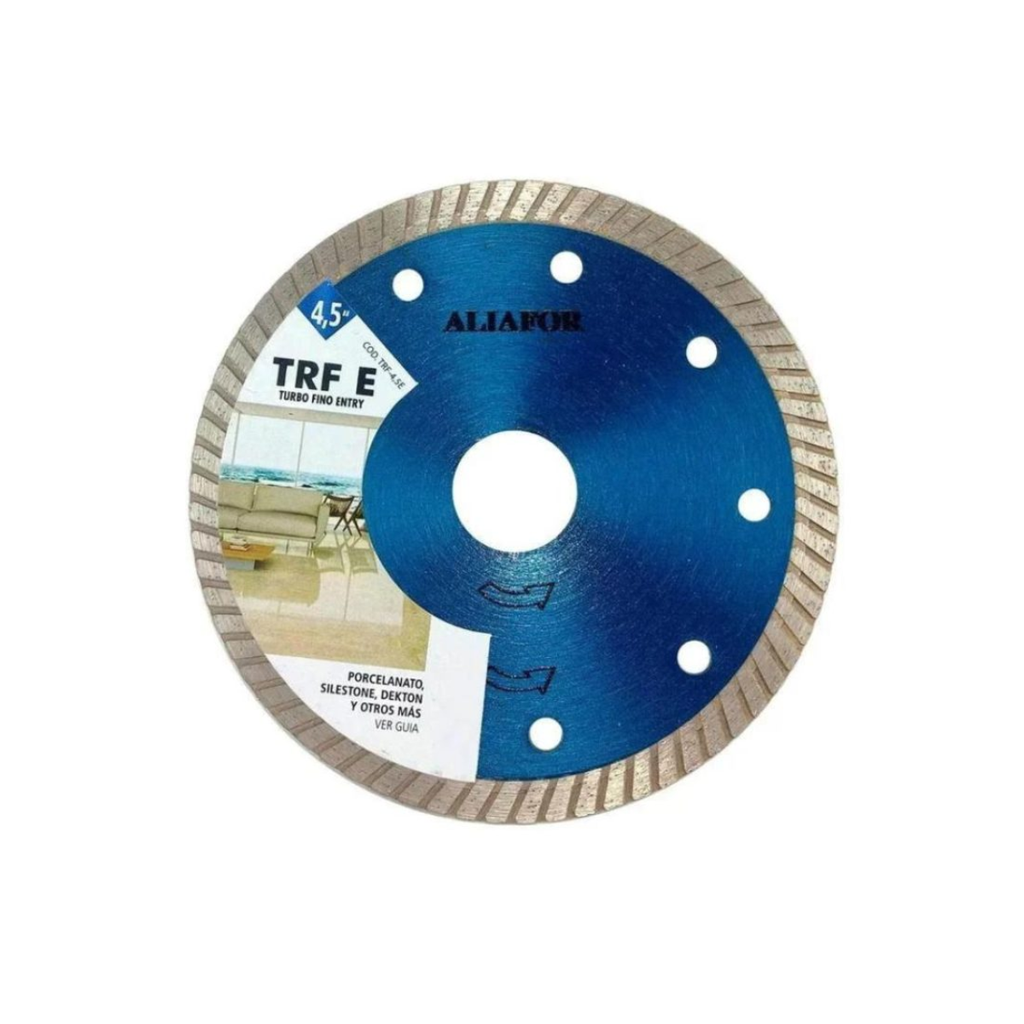 DISCO DIAM. ALIAFOR TRF 4.5" TURBO FINO ENTRY