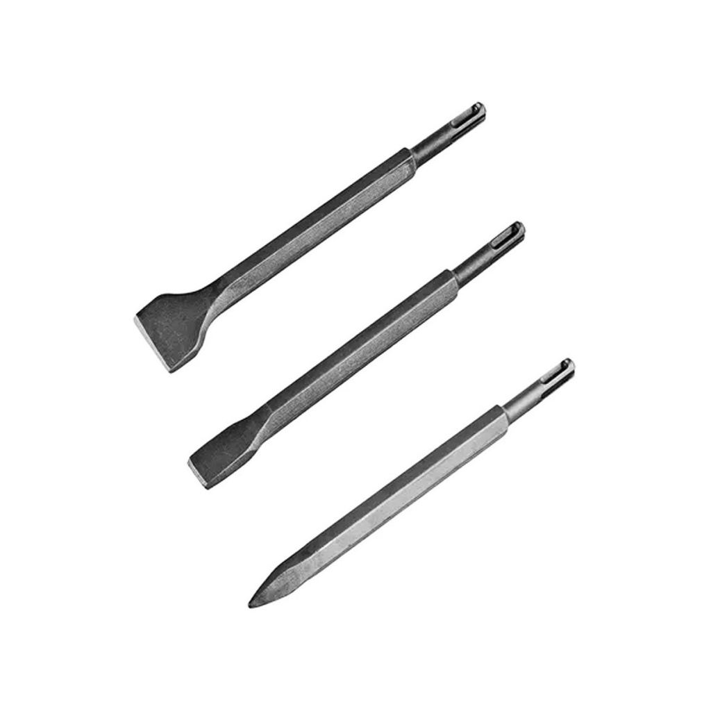 SET DE CINCELES SDS PLUS KWB X 250 MM 3 UNIDADES - 49247190