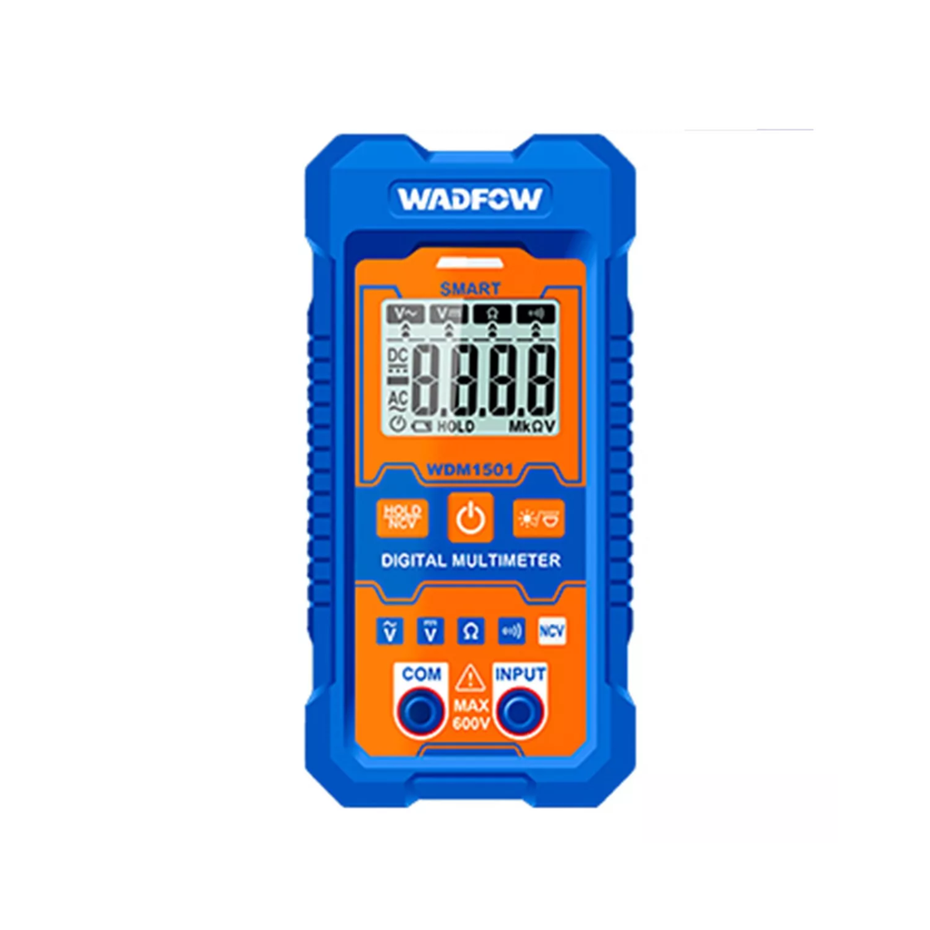 TESTER DIGITAL AUTORANGO 600V-600K/OHMS WADFOW - WDM1501