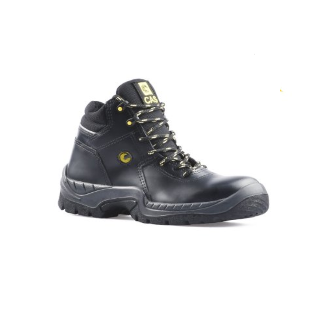 BOTIN CAS PAMPA CUERO FLOR PUNTERA DE ACERO TALLE 41
