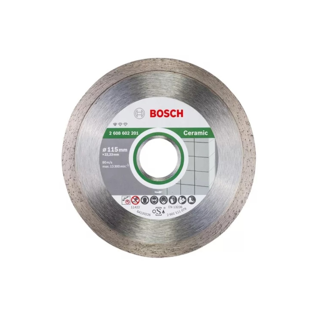 DISCO DIAMANTADO BOSCH CONTINUO 115mm P/CERAMICA 2608602201