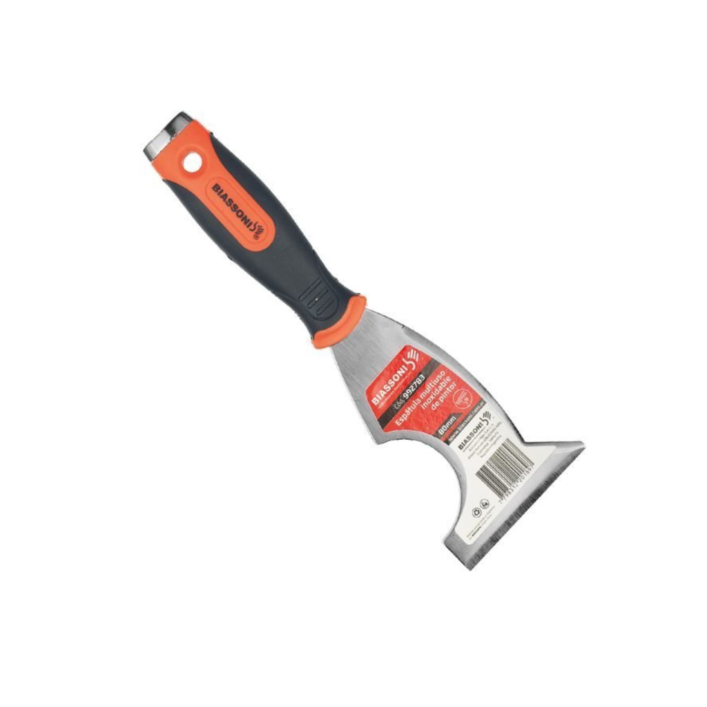 ESPATULA MULTIUSO BIASSONI PARA PINTOR INOX 80 MM - 992783