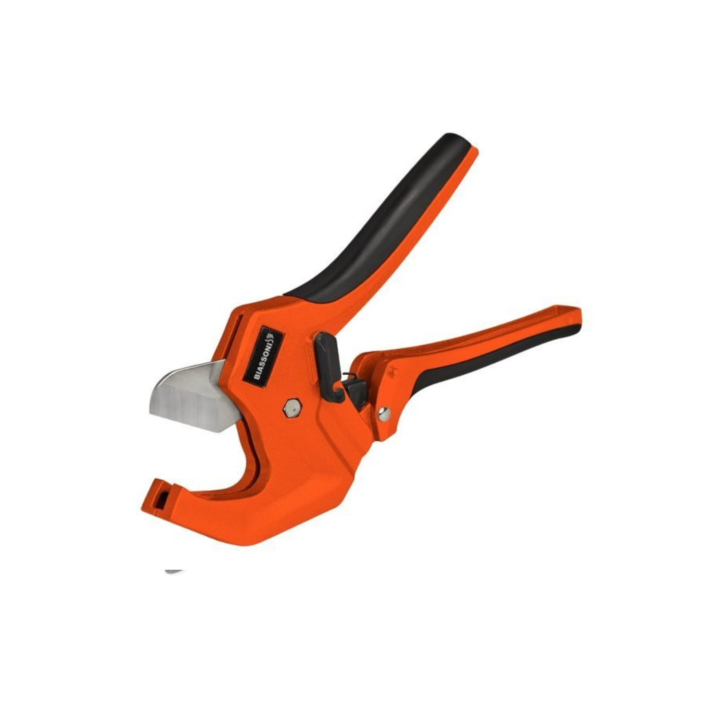TIJERA BIASSONI CORTATUBOS DE PLASTICO PVC/PE/PPR/AL Ø42 MM - 990900