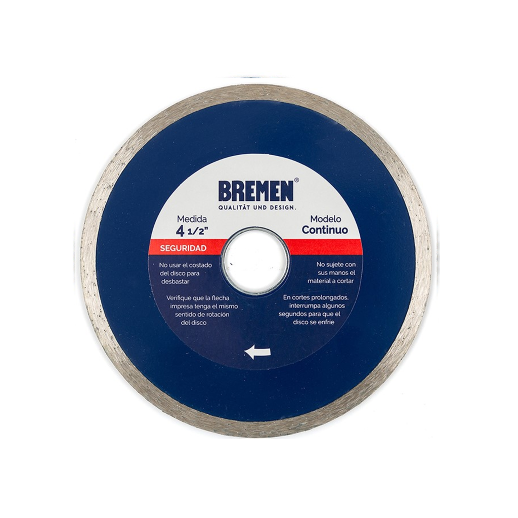 DISCO DIAMANTADO 7" CONTINUO BREMEN - BR4528