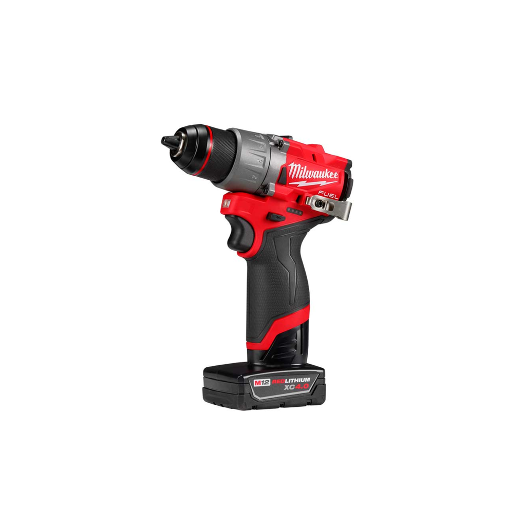 TALADRO ATORNILLADOR MILWAUKEE 13MM M12 C/CARGADOR Y 2 BAT - 3403-259A
