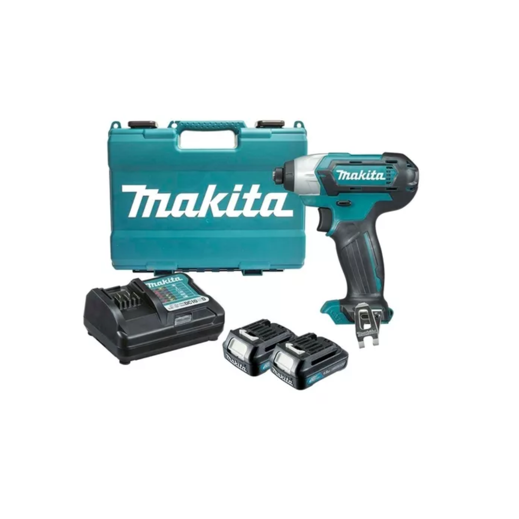 ATORNILLADOR DE IMPACTO MAKITA C/2 BATERIA Y CARGADOR 12V TD110DWYE
