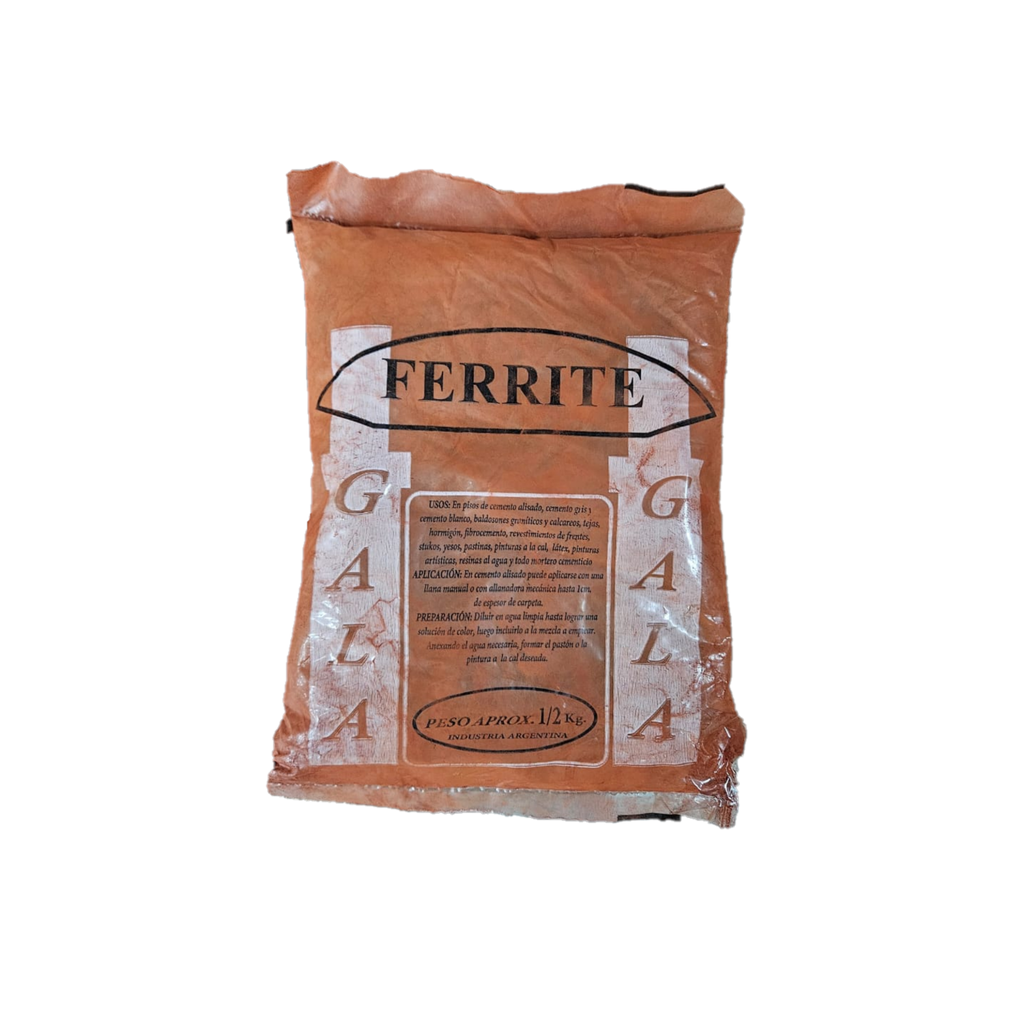 FERRITE ROJO PARA CHOCLA x 500grs