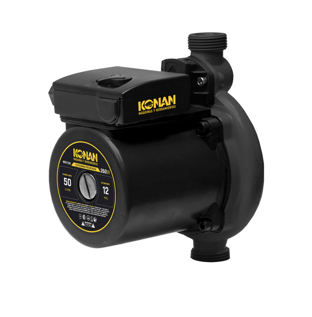 ELECTROBOMBA PRESURIZADORA KONAN 260W 4 BAÑOS - #KBP/260