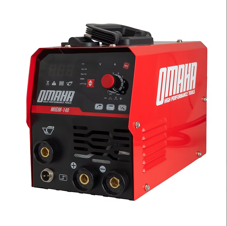 SOLDADORA 2 en 1 INVERTER OMAHA MIG 120 amp C/VISOR - MIGM-140