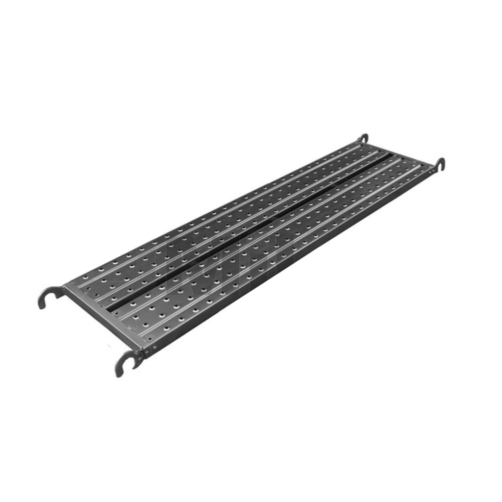 TABLON MEGAMAQ GALVANIZADO ANTIDESLIZANTE LIVIANO 0.4 X 2.50MTS
