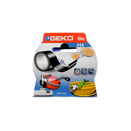 [2204071105307892] CINTA GEKO DUCT TAPE X 10 MTS NEGRO - GKESCIDU3299