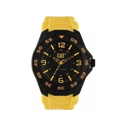 [2304201712311347] RELOJ CATERPILLAR CORREA RESINA AMARILLO/NEGRO - LB.111.27.137