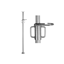 [2204071114547562] PUNTAL TELESC. REG. MEGAMAQ 2.1MTS - 3.8MTS - GALVANIZADO