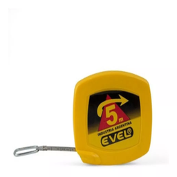 [2204071105528118] CINTA METRICA EVEL 05 mts. CROMADA Art. 105