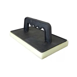 [2204071114153877] Fratacho Plastico C/Goma Espuma 25 Cm