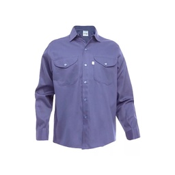[2204071105368130] CAMISA DE TRABAJO OMBU AZULINO TALLE 40