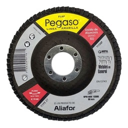 [2203311329203510] FLAP PEGASO 115 MM OXIDO DE ALUM. PLANO F. VIDRIO 8 - Y115AP80