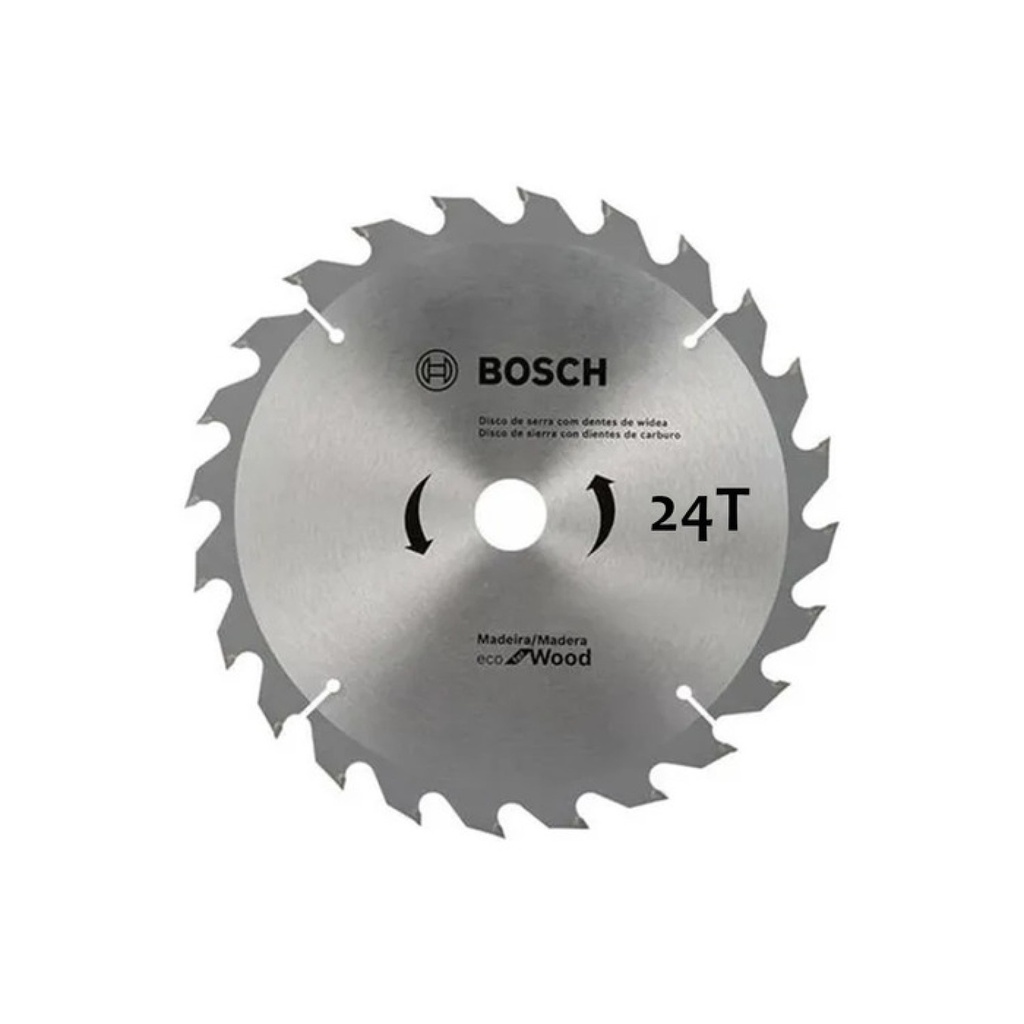 [2203301642036651] Hoja De Sierra circular Bosch Eco D 7 1/4 x24 D - 2608644329 (ML)
