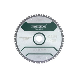 [2203282356566777] HOJA DE SIERRA MULTI CUT CLASSIC METABO 254MM 60D FT/TZ