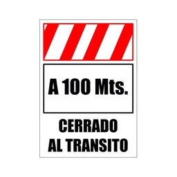 [2204071114441960] CARTEL DE PLASTICO CORRUGADO 50 X 70 CM - 100 MTS CERRADO