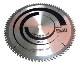 [2203252050039771] Hoja De Sierra Bosch  Multi 10" 80D 5/8 - 2608640966 