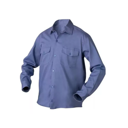 [70004681] CAMISA DE TRABAJO MEGAMAQ AZUL TALLE 54