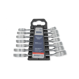[70006414] LLAVE COMBINADA CORTA JGO. 7 pz.  MM BREMEN - BR7778