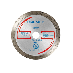 [70017493] DISCO DIAMANTADO PARA AZULEJOS DREMEL P/SAW-MAX - DSM540-RW