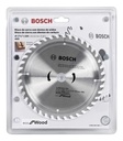 Hoja Sierra Circular Bosch 184mm 40 Dientes  7 1/4 Madera  