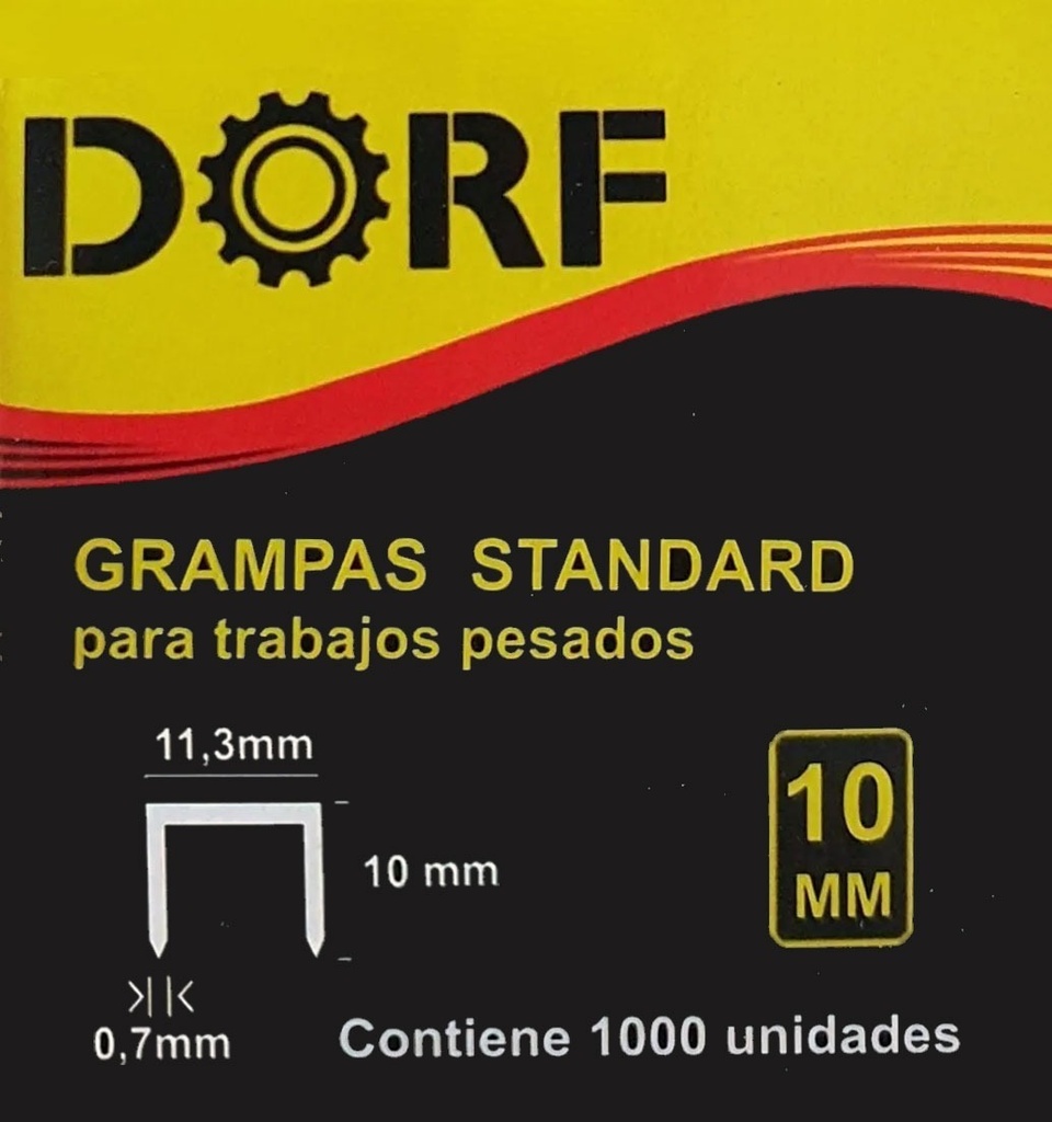 Grapas 10 Mm Para Engrapadora Grampas X 1000 Unidades