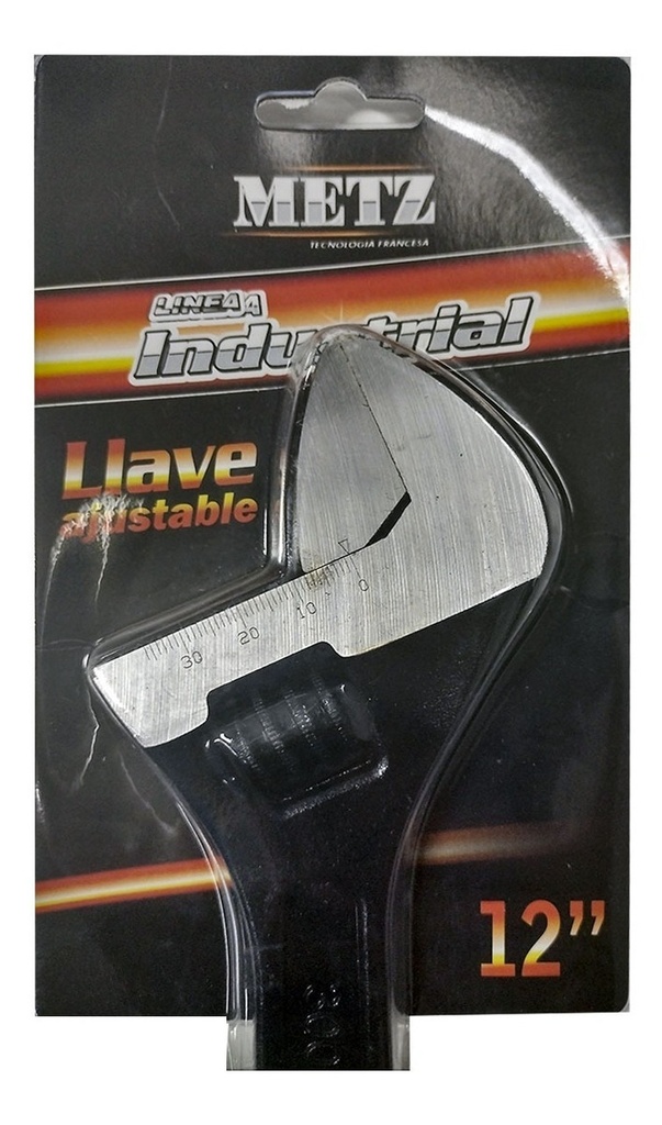 Llave Francesa 12 Pulgadas 300mm Ajustable Crv Industrial 