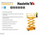 Plataforma Tijera  Electrica Elevadora  Haulotte