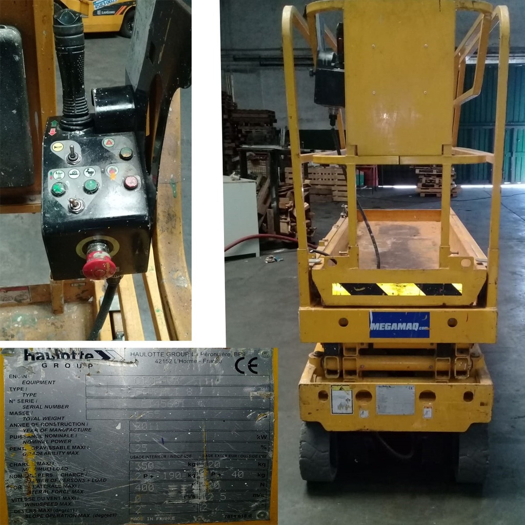 Plataforma Tijera  Electrica Elevadora  Haulotte