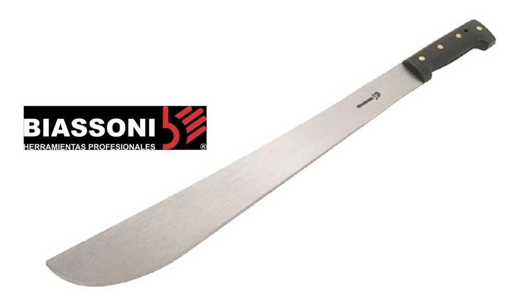Machete Acero Laminado Biassoni  22´´ 550 Mm  B-993720