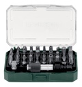 Kit Juego Set Caja De Puntas Atornillador Metabo 32 Piezas