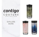 Vaso Termico Contigo Huron Couture Merlot 473ml Acero Inox